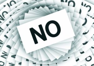 Saying "No" is Progress in Therapy